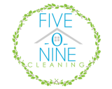 https://www.logocontest.com/public/logoimage/1514078698Five o nine Cleaning-01.png